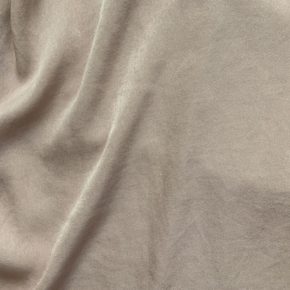 Bobbles & Lace Blush Color Silk Slip Dress - Picture 2 of 5